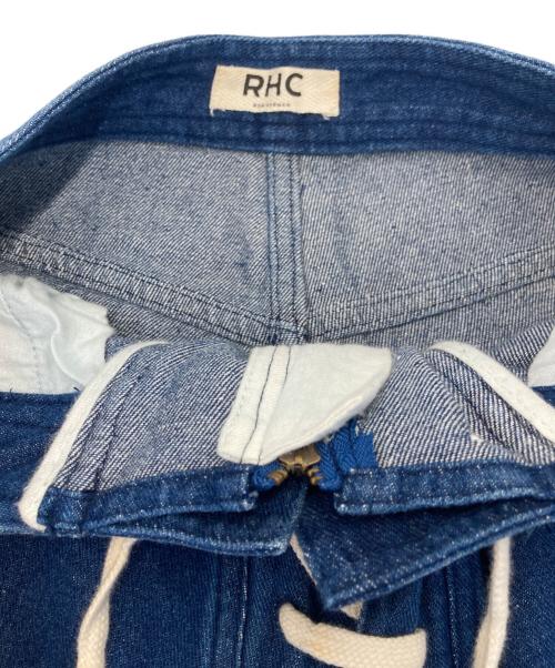 RHC Ron Herman（アールエイチシー ロンハーマン）RHC Ron Herman (アールエイチシー ロンハーマン) レースアップデニムパンツ インディゴ サイズ:Sの古着・服飾アイテム
