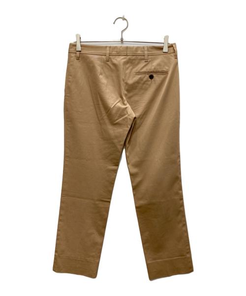 MIU MIU（ミュウミュウ）MIU MIU (ミュウミュウ) テーパードパンツ ベージュ サイズ:38の古着・服飾アイテム