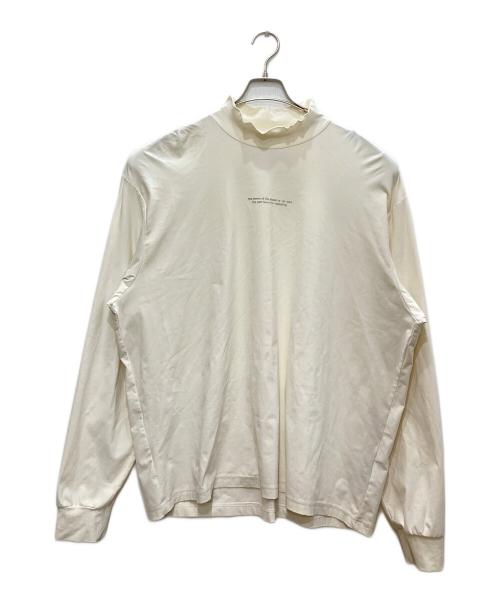 stein（シュタイン）stein (シュタイン) OVERSIZED HIGH NECK LS/ーバーサイズド ハイネック ロングスリーブ ホワイト サイズ:Mの古着・服飾アイテム