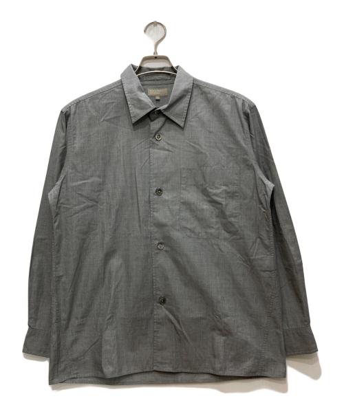 MARGARET HOWELL（マーガレットハウエル）MARGARET HOWELL (マーガレットハウエル) COTTON CHAMBRAY SHIRTS/コットンシャンブレーシャツ グレー サイズ:Ｍの古着・服飾アイテム