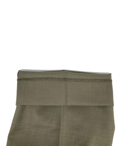 EDIFICE（エディフィス）EDIFICE (エディフィス) PIPED STEM パンツ オリーブ サイズ:Ｓの古着・服飾アイテム