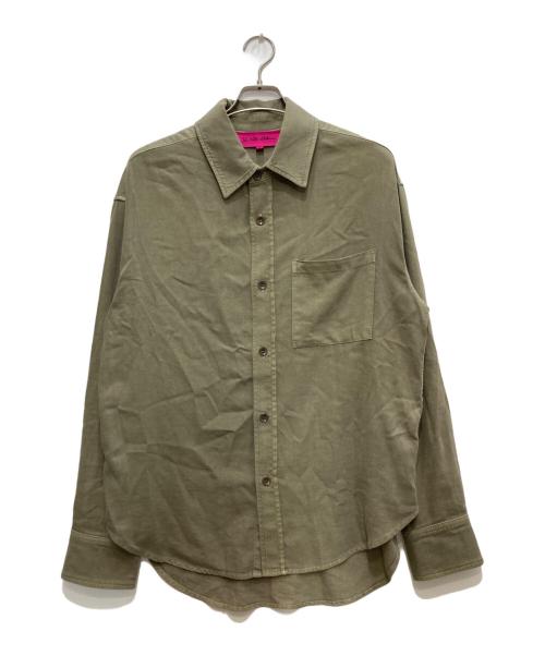 The Elder Statesman（エルダーステイツマン）The Elder Statesman (エルダーステイツマン) シャツ オリーブ サイズ:Ⅿの古着・服飾アイテム