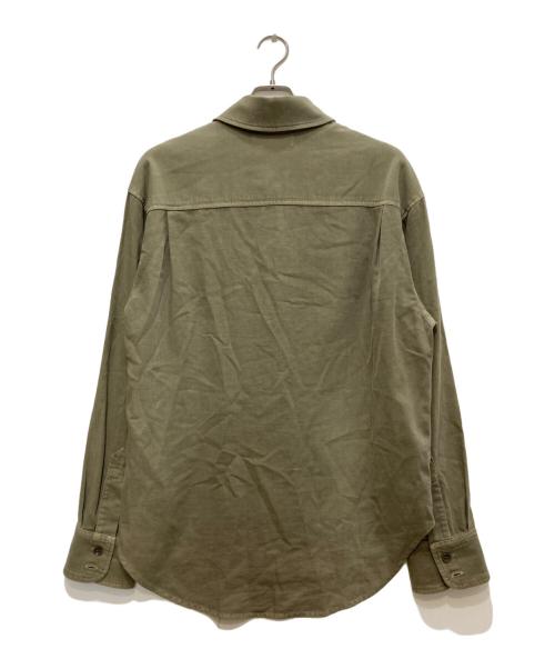 The Elder Statesman（エルダーステイツマン）The Elder Statesman (エルダーステイツマン) シャツ オリーブ サイズ:Ⅿの古着・服飾アイテム