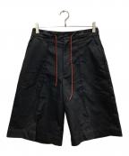 JANE SMITH×RHC Ron Hermanジェーンスミス×アールエイチシー ロンハーマン）の古着「コットン ポリエステル ツイル ハーフパンツ」｜ブラック