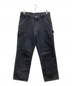 RHC Ron Hermanアールエイチシー ロンハーマン）の古着「アイザック デニムパンツ」｜ブラック