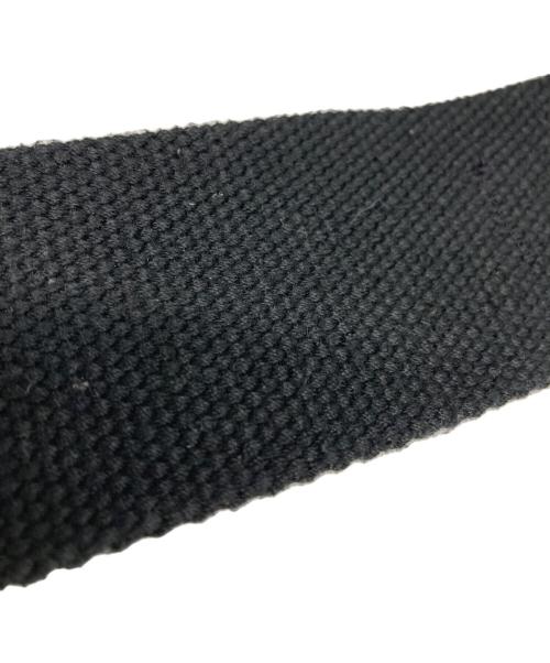 Acne studios（アクネ ストゥディオス）ACNE STUDIOS (アクネ ストゥディオス) ロゴプレートポケットバッグ ブラックの古着・服飾アイテム