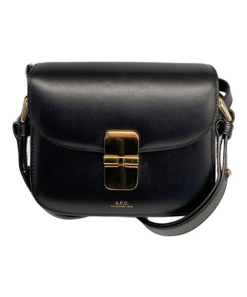 A.P.C.（アーペーセー）A.P.C. (アーペーセー) GRACE MINI BAG/グレースミニバッグ ブラックの古着・服飾アイテム