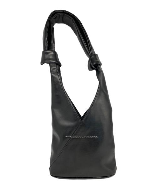 MM6 Maison Margiela（エムエムシックスメゾンマルジェラ）MM6 Maison Margiela (エムエムシックスメゾンマルジェラ) ノット ジャパニーズ ハンド ショルダー バッグ ブラックの古着・服飾アイテム