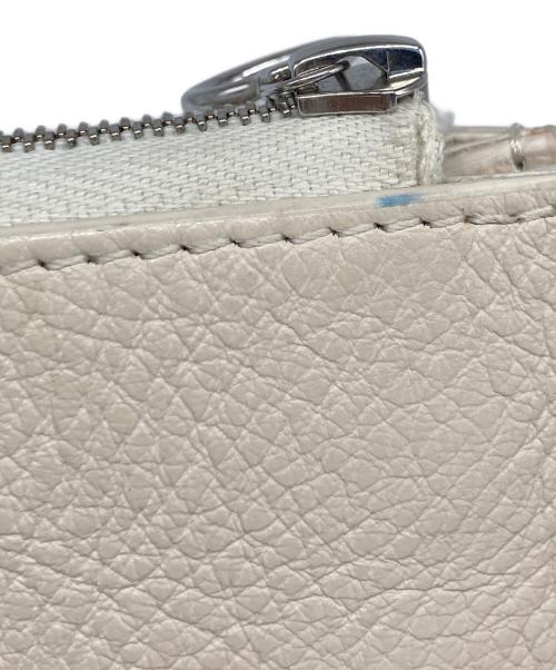 Aeta（アエタ）Aeta (アエタ) L字ジップファスナーウォレット ホワイトの古着・服飾アイテム