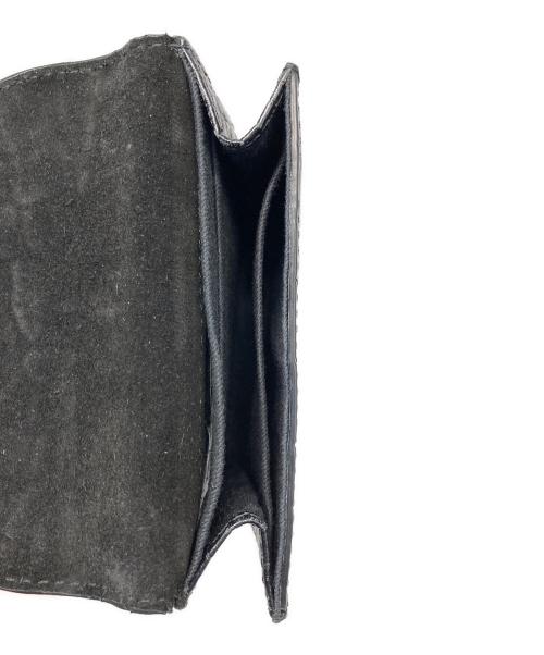 A.P.C.（アーペーセー）A.P.C. (アーペーセー) クロコ調カードケース ブラックの古着・服飾アイテム