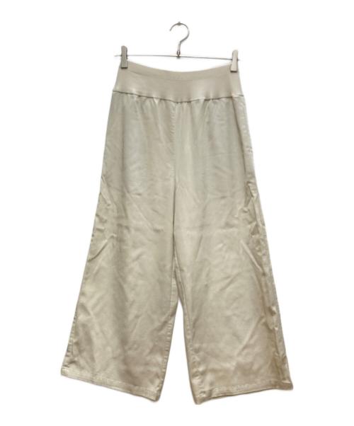 BEARDSLEY（ビアズリー）BEARDSLEY (ビアズリー) マルチウエストリブパンツ ホワイトの古着・服飾アイテム