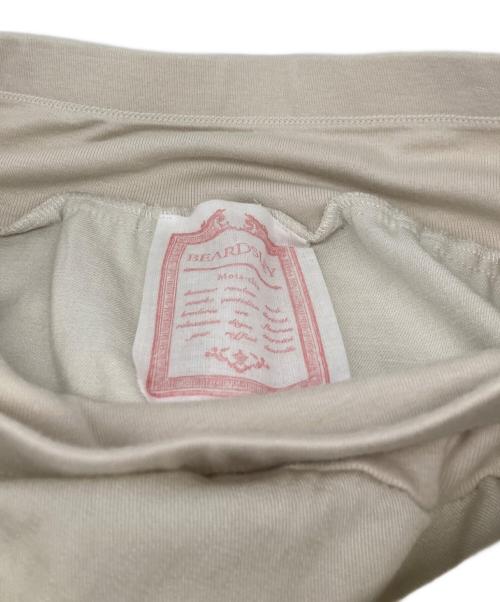BEARDSLEY（ビアズリー）BEARDSLEY (ビアズリー) マルチウエストリブパンツ ホワイトの古着・服飾アイテム