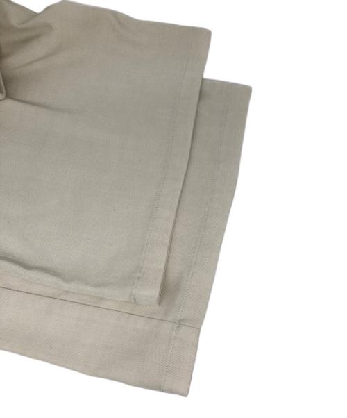 BEARDSLEY（ビアズリー）BEARDSLEY (ビアズリー) マルチウエストリブパンツ ホワイトの古着・服飾アイテム