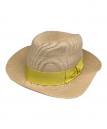 BORSALINO（ボルサリーノ）の古着「ストローハット」｜ベージュ