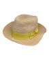 BORSALINO（ボルサリーノ）の古着「ストローハット」｜ベージュ