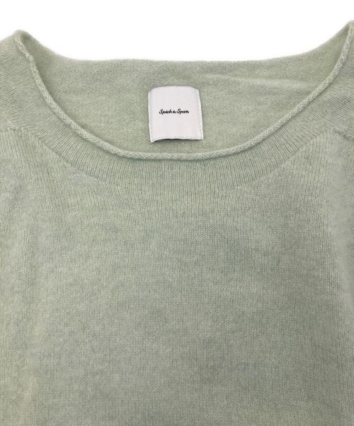 Spick and Span（スピックアンドスパン）Spick and Span (スピックアンドスパン) CHESSルーズボートネックプルオーバー グリーン サイズ:FREEの古着・服飾アイテム