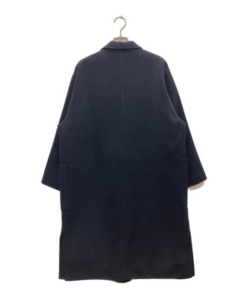 SLOBE IENA（スローブ イエナ）SLOBE IENA (スローブ イエナ) HAMILTONダブルフェイスウールロングコート/ハミルトンダブルフェイスウールロングコート ネイビー サイズ:FREEの古着・服飾アイテム