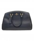 COACHコーチ）の古着「サバンナ キャリーオール バッグ」｜ブラック