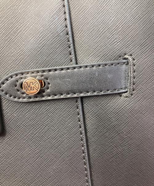 MICHAEL KORS（マイケル・コース）MICHAEL KORS (マイケル・コース) ハンドバッグ ブラックの古着・服飾アイテム