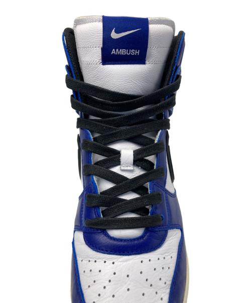 NIKE（ナイキ）NIKE (ナイキ) AMBUSH (アンブッシュ) DUNK HIGH ダンクハイ スニーカー ブルー×ホワイト サイズ:28.5の古着・服飾アイテム