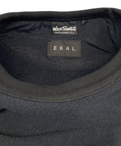 WILD THINGS（ワイルドシングス）WILD THINGS (ワイルドシングス) EKAL (エカル) フリーススウェット ブラック サイズ:Mの古着・服飾アイテム