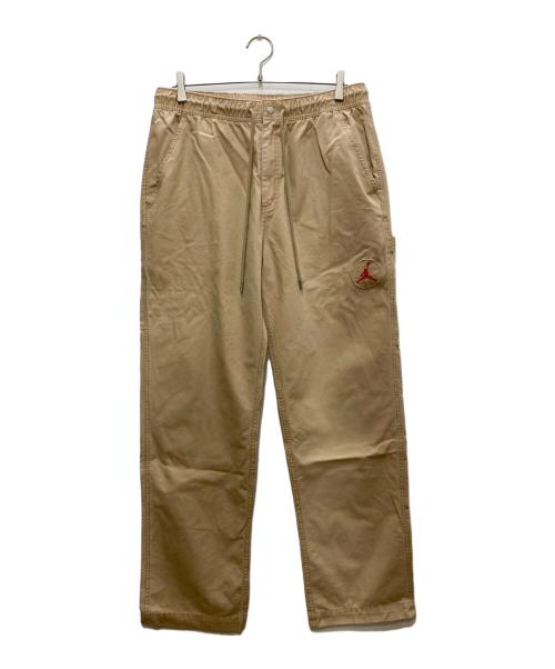JORDAN（ジョーダン）JORDAN (ジョーダン) Travis Scott (トラヴィススコット) Cactus Jack CANVAS PANT/カクタスジャック キャンバス パンツ ベージュ サイズ:XLの古着・服飾アイテム