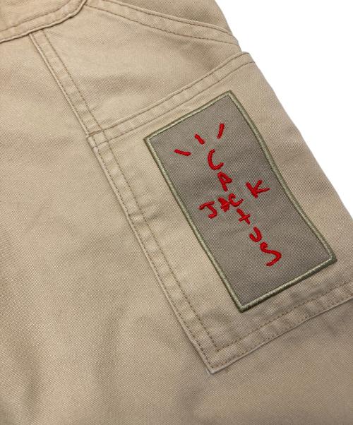 JORDAN（ジョーダン）JORDAN (ジョーダン) Travis Scott (トラヴィススコット) Cactus Jack CANVAS PANT/カクタスジャック キャンバス パンツ ベージュ サイズ:XLの古着・服飾アイテム