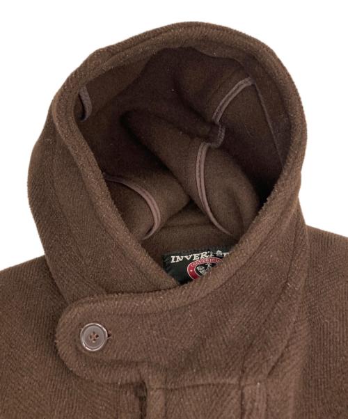 INVERTERE（インバーティア）INVERTERE (インバーティア) ダッフルコート ブラウン サイズ:36の古着・服飾アイテム