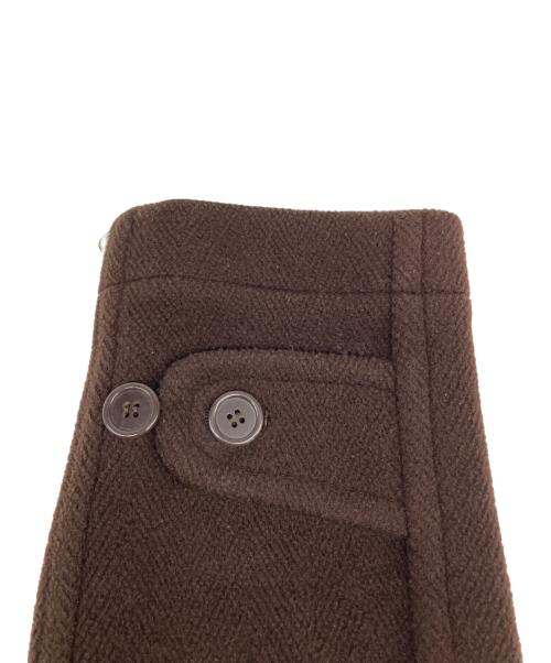 INVERTERE（インバーティア）INVERTERE (インバーティア) ダッフルコート ブラウン サイズ:36の古着・服飾アイテム