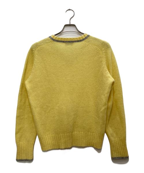 HIGHLANDER（ハイランダー）highlander (ハイランダー) ヴィンテージVネックニット イエロー サイズ:36の古着・服飾アイテム