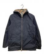 BURBERRYバーバリー）の古着「ノバチェックリバーシブルジャケット」｜ベージュ