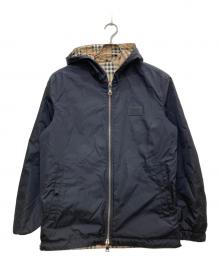 BURBERRY（バーバリー）の古着「ノバチェックリバーシブルジャケット」｜ベージュ