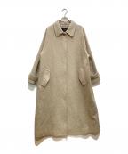 SLOBE IENAスローブ イエナ）の古着「SUPER100 ステンカラーコート」｜ベージュ