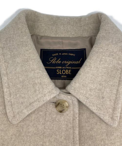 SLOBE IENA（スローブ イエナ）SLOBE IENA (スローブ イエナ) SUPER100 ステンカラーコート ベージュ サイズ:40の古着・服飾アイテム