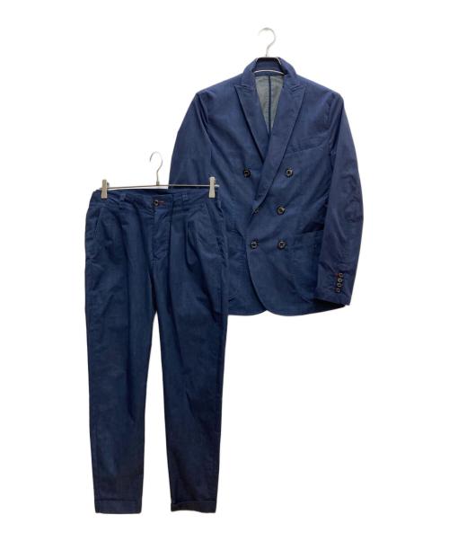 1piu1uguale3（ウノピュウノウグァーレトレ）1piu1uguale3 (ウノピュウノウグァーレトレ) セットアップスーツ ネイビー サイズ:4の古着・服飾アイテム