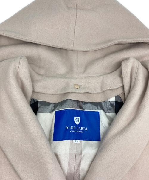 BLUE LABEL CRESTBRIDGE（ブルーレーベルクレストブリッジ）BLUE LABEL CRESTBRIDGE (ブルーレーベルクレストブリッジ) コート ベージュ サイズ:38の古着・服飾アイテム