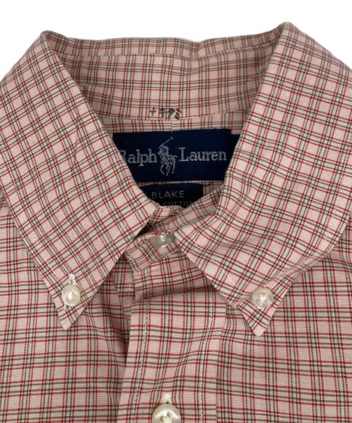 RALPH LAUREN（ラルフローレン）RALPH LAUREN (ラルフローレン) チェックシャツ レッド サイズ:Ｌの古着・服飾アイテム