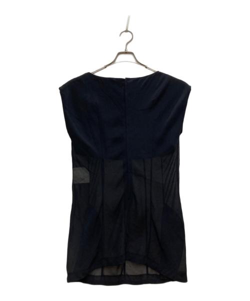 COMME des GARCONS（コムデギャルソン）COMME des GARCONS (コムデギャルソン) オールド切替ワンピース ネイビー サイズ:freeの古着・服飾アイテム