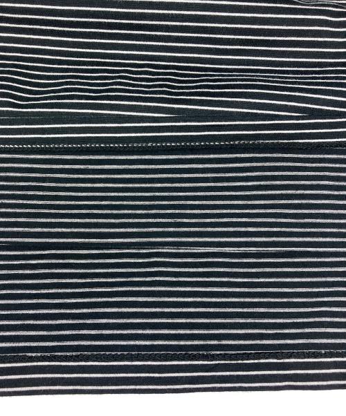 A.P.C.（アーペーセー）A.P.C. (アーペーセー) ボーダーカットソー ブラック サイズ:Mの古着・服飾アイテム