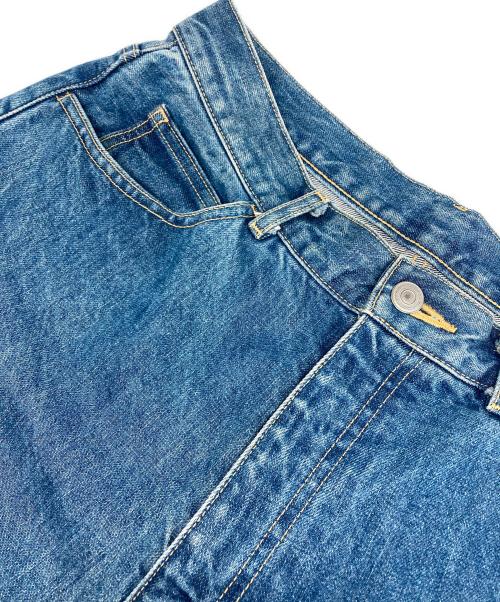 STEVEN ALAN（スティーブンアラン）STEVEN ALAN (スティーブンアラン) 13.5oz DENIM 5P BAGGY TAPERED PANTS/バギー テーパード パンツ インディゴ サイズ:Ⅿの古着・服飾アイテム