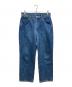 STEVEN ALAN（スティーブンアラン）の古着「13.5oz DENIM 5P BAGGY TAPERED PANTS/バギー テーパード パンツ」｜インディゴ