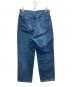STEVEN ALAN (スティーブンアラン) 13.5oz DENIM 5P BAGGY TAPERED PANTS/バギー テーパード パンツ インディゴ サイズ:Ⅿ：5000円