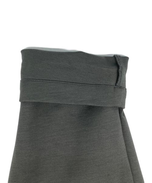 ATTACHMENT（アタッチメント）ATTACHMENT (アタッチメント) PONTE JERSEY COLLARLESS BIG CARDIGAN カーキ サイズ:1の古着・服飾アイテム