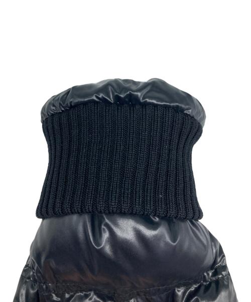 DIOR HOMME（ディオール オム）DIOR HOMME (ディオール オム) レイヤードカラーダウンジャケット ブラック サイズ:44の古着・服飾アイテム