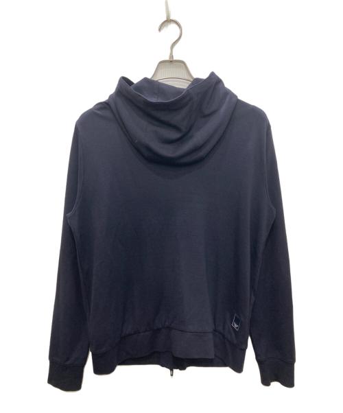 EMPORIO ARMANI（エンポリオ アルマーニ）EMPORIO ARMANI (エンポリオ アルマーニ) フーデッドジャケット ネイビー サイズ:Ｍの古着・服飾アイテム