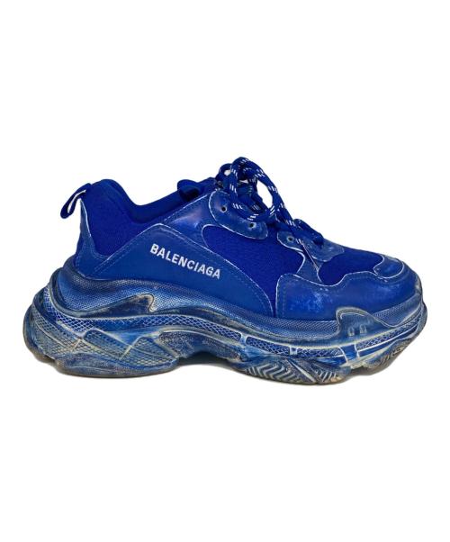 BALENCIAGA（バレンシアガ）BALENCIAGA (バレンシアガ) TRIPLE S スニーカー/トリプル S スニーカー ブルー サイズ:40の古着・服飾アイテム