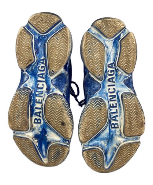 BALENCIAGA（バレンシアガ）BALENCIAGA (バレンシアガ) TRIPLE S スニーカー/トリプル S スニーカー ブルー サイズ:40の古着・服飾アイテム