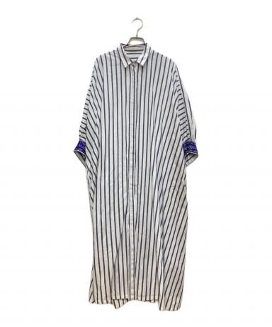 中古・古着通販】ne quittez pas (ヌキテパ) ストライプシャツ