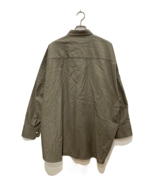 Plage（プラージュ）Plage (プラージュ) Oxford Long シャツ/オクスフォード　シャツ カーキ サイズ:FREEの古着・服飾アイテム