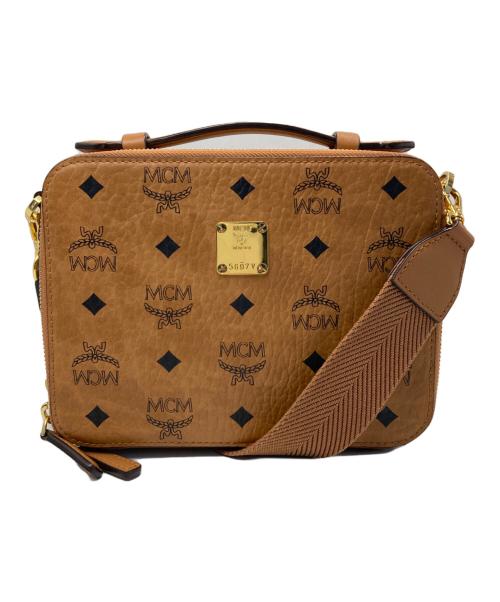 MCM（エムシーエム）MCM (エムシーエム) ヴィセトス SMALL ショルダーバッグ ベージュの古着・服飾アイテム